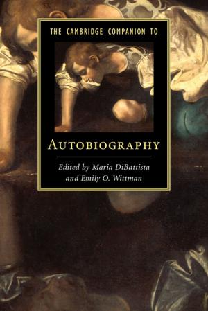 Cover of the book The Cambridge Companion to Autobiography by Michael Y. Bennett