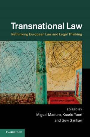 Cover of the book Transnational Law by Russell Lyons, Yuval Peres