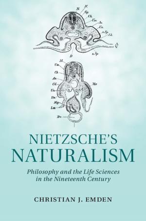 Book cover of Nietzsche's Naturalism