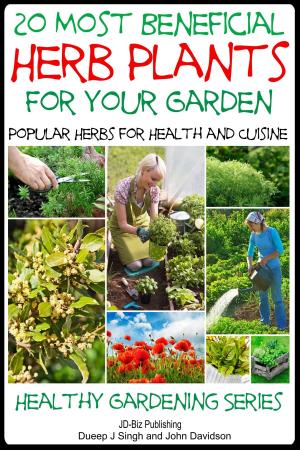 Book cover of 20 Most Beneficial Herb Plants for Your Garden