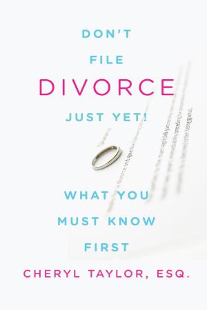 Cover of Don't File for Divorce Just Yet, What You Must Know First