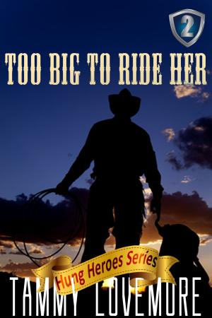 Cover of the book Too Big to Ride Her by Rikki de la Vega