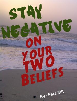 Book cover of Stay Negative on Your Two Beliefs