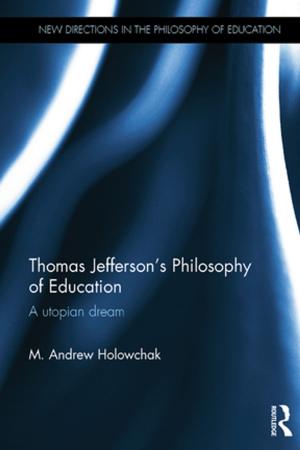 Book cover of Thomas Jefferson's Philosophy of Education