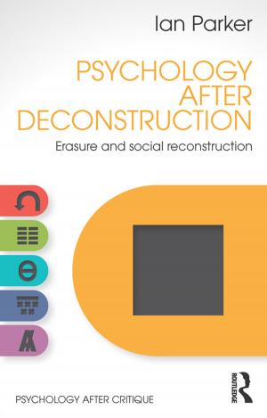 Cover of the book Psychology After Deconstruction by Liezel Anguelova