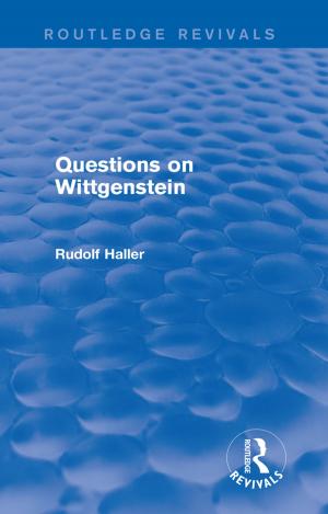 Cover of the book Questions on Wittgenstein (Routledge Revivals) by Robert Liefmann