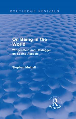 Cover of the book On Being in the World (Routledge Revivals) by David Pastor Vico