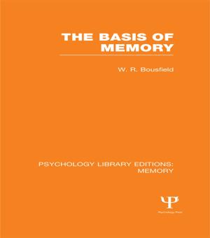 Book cover of The Basis of Memory (PLE: Memory)