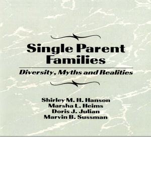 Cover of the book Single Parent Families by Hans R. Guggisberg, Bruce Gordon