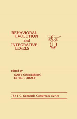 Cover of the book Behavioral Evolution and Integrative Levels by Thalbitzer, S