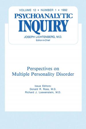 Cover of the book Multiple Personality Disorder by Arthur Asa Berger