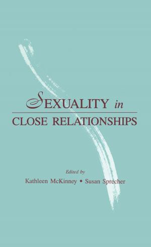 Cover of the book Sexuality in Close Relationships by 
