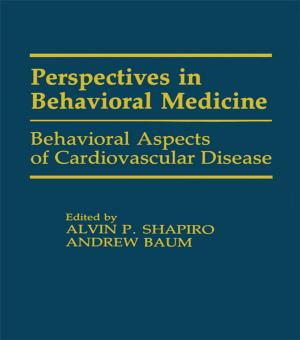 Cover of Behavioral Aspects of Cardiovascular Disease