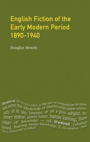 bigCover of the book English Fiction of the Early Modern Period by 