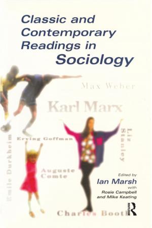 Book cover of Classic and Contemporary Readings in Sociology