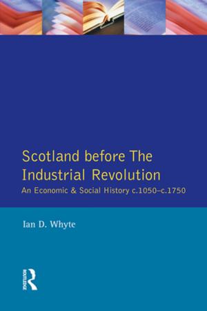 Cover of the book Scotland before the Industrial Revolution by Jacob Hen-Tov