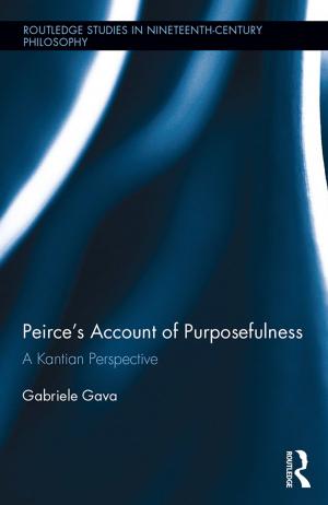 Cover of Peirce's Account of Purposefulness