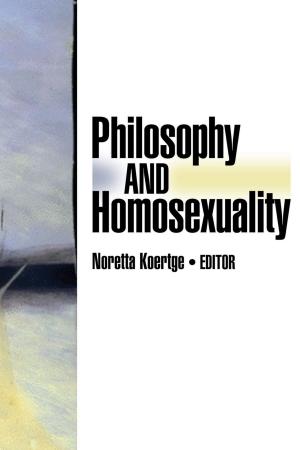 Cover of the book Philosophy And Homosexuality by Alan Roland