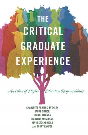 Cover of the book The Critical Graduate Experience by Julia Wesian