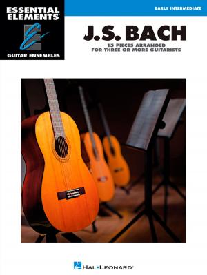 Book cover of J.S. Bach - 15 Pieces Arranged for Three or More Guitarists