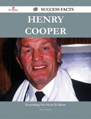 Cover of the book Henry Cooper 69 Success Facts - Everything you need to know about Henry Cooper by Isaac Hermann