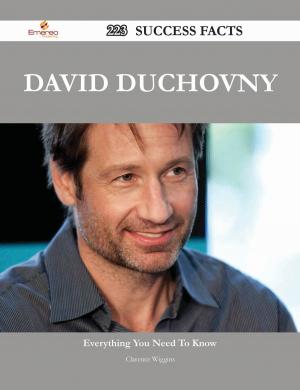 Cover of the book David Duchovny 223 Success Facts - Everything you need to know about David Duchovny by Lori Shaffer