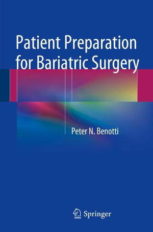 Cover of the book Patient Preparation for Bariatric Surgery by Sungchul Ji