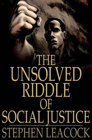 Cover of the book The Unsolved Riddle of Social Justice by Constance Fenimore Woolson