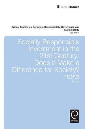 Cover of the book Socially Responsible Investment in the 21st Century by 