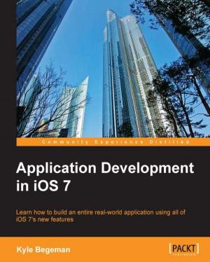 Book cover of Application Development in iOS 7