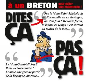 Cover of the book Dites ça. pas ça ! - À un Breton by Éric Chabbert, Corbeyran