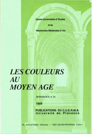 Cover of the book Les couleurs au Moyen Âge by Collectif