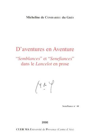 Cover of the book D'aventures en Aventure by Hans-Erich Keller