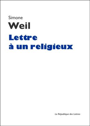 Cover of the book Lettre à un religieux by Charles Baudelaire