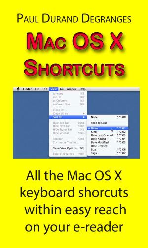 Book cover of Mac OS X Shortcuts