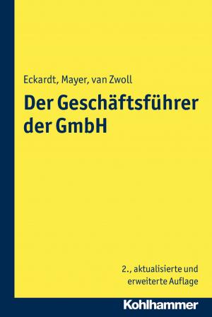 Cover of the book Der Geschäftsführer der GmbH by Barbara Rendtorff, Jochen Kade, Werner Helsper, Christian Lüders, Frank Olaf Radtke, Werner Thole