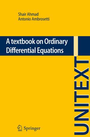 Cover of the book A textbook on Ordinary Differential Equations by Sangkyun Kim, Kibong Song, Barbara Lockee, John Burton