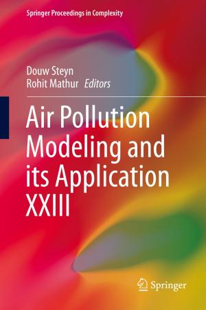 Cover of the book Air Pollution Modeling and its Application XXIII by Jean-Frédéric Morin, Jonathan Paquin