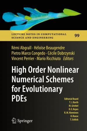 Cover of the book High Order Nonlinear Numerical Schemes for Evolutionary PDEs by João Freitas, António Teixeira, Miguel Sales Dias, Samuel Silva