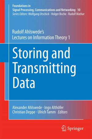Cover of the book Storing and Transmitting Data by Kumkum Bhattacharya