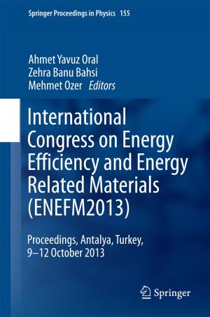 Cover of the book International Congress on Energy Efficiency and Energy Related Materials (ENEFM2013) by Jens Pfafferott, Doreen E. Kalz