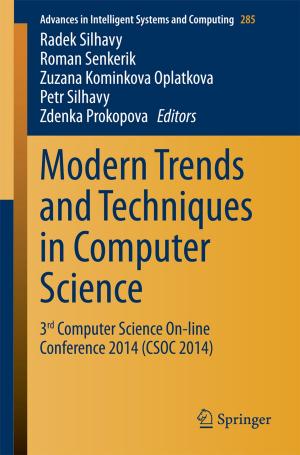 Cover of the book Modern Trends and Techniques in Computer Science by Fridtjov Irgens