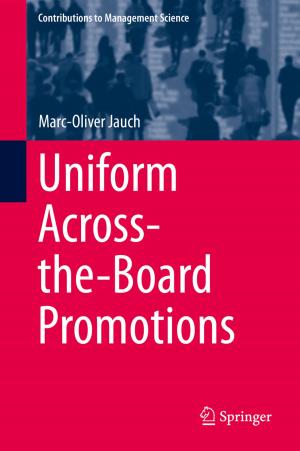 Cover of the book Uniform Across-the-Board Promotions by Petr Bubeníček