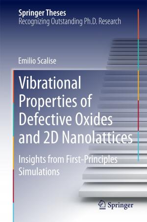 Cover of the book Vibrational Properties of Defective Oxides and 2D Nanolattices by Rémi Sentis