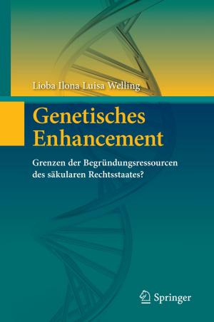 Cover of the book Genetisches Enhancement by Andreas Handl, Torben Kuhlenkasper
