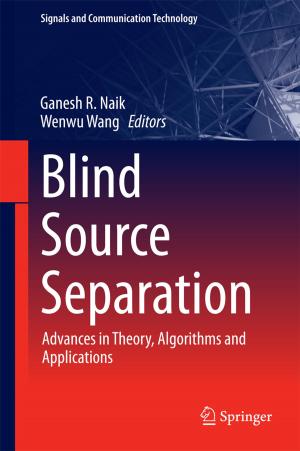 Cover of the book Blind Source Separation by Sara Dellantonio, Luigi Pastore