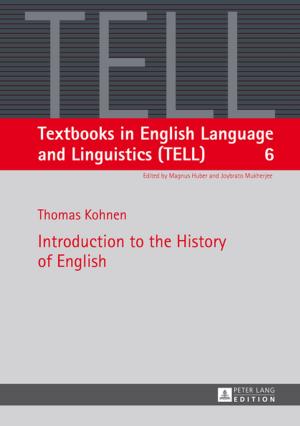 Cover of the book Introduction to the History of English by Steffen Albach, Swen Körner, Birte Steven-Vitense, Stefanie Schardien, Edgar Dorn