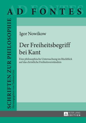 Cover of the book Der Freiheitsbegriff bei Kant by Ángel Díaz Arenas