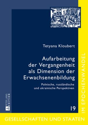 Cover of the book Aufarbeitung der Vergangenheit als Dimension der Erwachsenenbildung by 