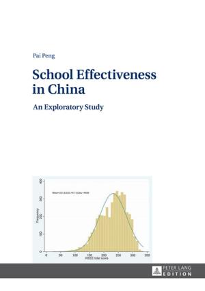Cover of School Effectiveness in China